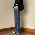 Load image into Gallery viewer, [Tiaota Series]★Denim Pants★ Bottoms Unisex Men's Trousers Blue Blue ML XL 2XL Casual
