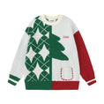 Load image into Gallery viewer, [GUOCHAO Series] ★Sweater★ 2color Tops Christmas New Year Diamond Shape Unisex Men's Red Green
