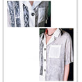 Load image into Gallery viewer, [Kokaisha---Shinkyo Series] ★China style shirt★ Short sleeve tops Short sleeve shirt Print Unique Original Easy to match
