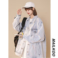 Load image into Gallery viewer, [Fujiiman Series] ★Jacket★ 3color Outer Denim Unisex Loose Light Blue Black Dark Blue
