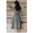 Load image into Gallery viewer, [YUJIAN Series] ★Dress★ Denim dress Retro Easy to match Date Improves temperament Commuting Blue Blue
