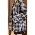 Load image into Gallery viewer, [XIAOXIN Series]★Shirt★ Tops, long sleeve shirt, plaid pattern, easy to match, ladies, loose fit
