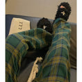 Load image into Gallery viewer, [MEIMEI Series]★Pants★ 2color Casual Pants Bottoms Plaid Pattern Green Red Green Red
