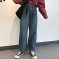 Load image into Gallery viewer, [KEKE Series]★Denim Pants★ Bottoms Trousers Women's Fashion Easy to Match Spring Clothes S M L XL
