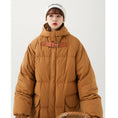 Load image into Gallery viewer, [Suikoishi Series] ★Winter coat★ Cotton coat outerwear 2color Unisex Men's Brown Navy ML XL 2XL
