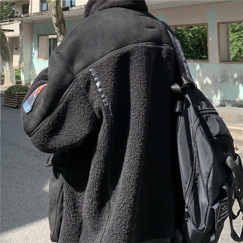 [V37 Series] ★Coat★ 3color Thick Warm Outer Jacket Stylish Unisex Men's Cool