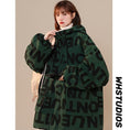 Load image into Gallery viewer, [Morimoto Series] ★Winter Coat★ 2color Thick Warm Unisex Men's Alphabet Black Green
