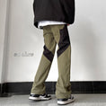 Load image into Gallery viewer, [YANDAN Series]★Casual pants★Bottoms 2color Unisex Men's Color scheme Black Green
