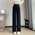 Load image into Gallery viewer, [Women's University 18 Series] ★China style pants★ 2color bottoms casual pants China button black black
