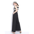 Load image into Gallery viewer, [Kobanlan Series]★China style trousers★ Gaucho pants Chiffon Black Black Elegant Slimming
