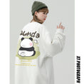 Load image into Gallery viewer, [Fujiiman Series] ★Tops★ 2color Sweatshirt Sweatshirt Unisex Men's Panda Black White
