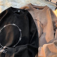 Load image into Gallery viewer, [GULAMA Series] ★Tops★ 3color suede sweatshirt unisex men's round neck easy to match
