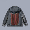 Load image into Gallery viewer, [Satoru Series]★China style jacket★ 2color denim jacket outerwear unisex men's ethnic switching
