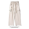 Load image into Gallery viewer, [BIGEMAN Series] ★Casual Pants★ 2color Bottoms Pants Men's Large Size Black Beige
