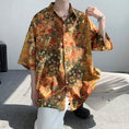 Load image into Gallery viewer, [ZHUIYI Series]★Shirt★ Short sleeve shirt, floral pattern shirt, tops, unisex, men's, aloha shirt, cool, casual
