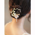 Load image into Gallery viewer, [Ma series] ★China style hair ornament★ Hairpin 1 piece Ladies accessories Lily of the Valley Lily of the Valley Flower Cute
