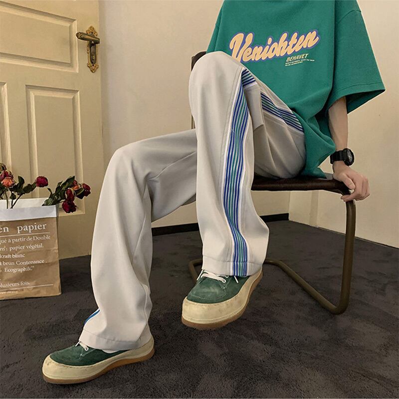 [V37 Series]★Casual Pants★ 3color Bottoms Trousers Unisex Men's Sports Style Cool Summer Clothes