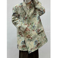 Load image into Gallery viewer, [14GSL Series]★China style outerwear★ Blazer Floral Pattern Retro Unisex Men's Casual ML XL
