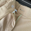 Load image into Gallery viewer, [Tenkawa Series] ★Casual Pants★ 3color Pants Bottoms Plain Simple Easy to Match Coffee Color Khaki Brown Navy
