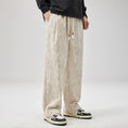 Load image into Gallery viewer, [Fleeing Earth Series] ★Casual Pants★ Bottoms Trousers Men's Unisex Men's Vertical Stripes Easy to Match
