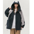 Load image into Gallery viewer, [Fujiiman Series] ★Jacket★ 2color Outerwear Unisex Men's Color Scheme Casual Spring Clothes Loose
