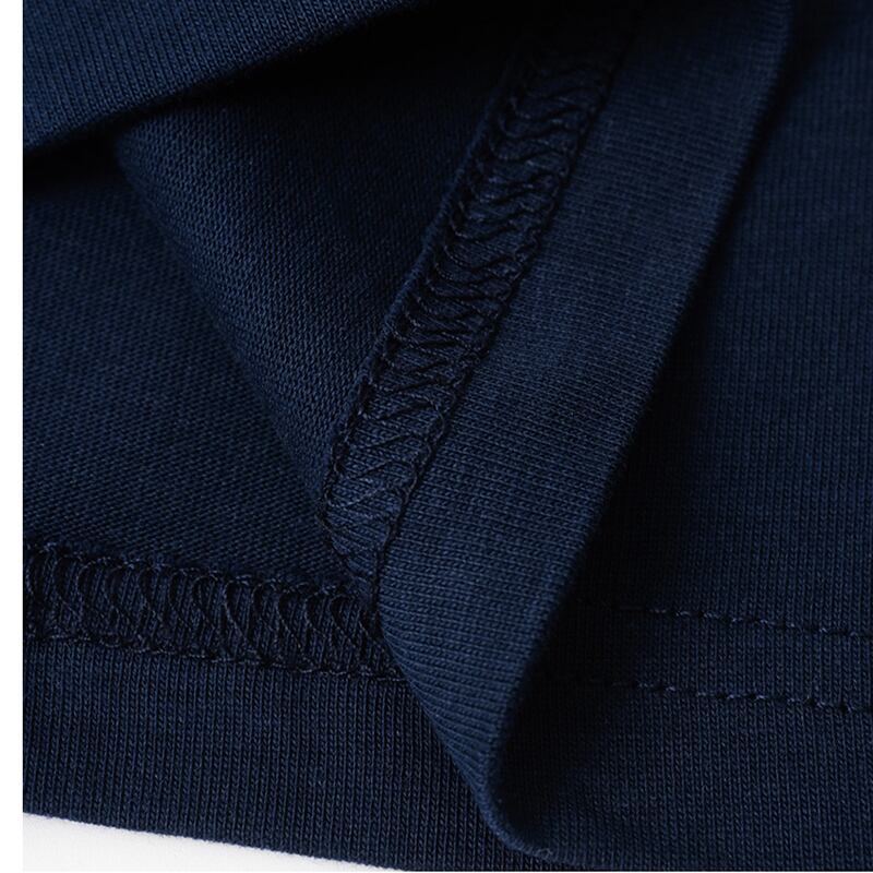 [Konamioka Series] ★POLO Shirt★ Tops Unisex Men's Color Scheme Casual Easy to Match Navy Blue