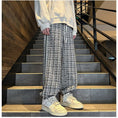 Load image into Gallery viewer, [BIGEMAN Series] ★Casual Pants★ Brushed lining 2color Bottoms Pants Unisex Men's Large Size Plaid Pattern
