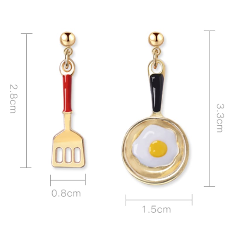 Earrings Earrings Accessories Cute Unique Date Present Party Egg Returner