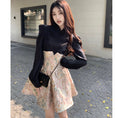 Load image into Gallery viewer, [KEKELI Series] ★China-style dress★ Changeover, short length, improved cheongsam dress, floral pattern, slimming appearance
