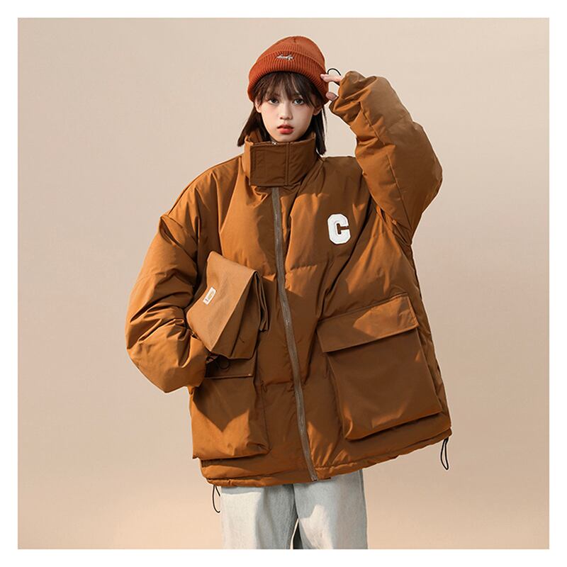 [Morimoto Series] ★Winter Coat★ 3color Thick Warm Unisex Men's Casual Brown White Black