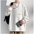 Load image into Gallery viewer, [BIGEMAN Series] ★Tops★ 2color Unisex Men's Large Size Round Neck Black White Alphabet
