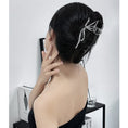 Load image into Gallery viewer, [KANSAI Series] ★Hair Ornament★ Hair Clip Accessory Small Item Silver Unique Easy to Match Trendy Stylish Large Bun Hair Shiny Women Gift
