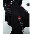 Load image into Gallery viewer, [Chicsky---Kurono Series]★Skirt★ Irregular bottoms Black Easy to match, slimming, original
