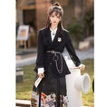 Load image into Gallery viewer, [Ikenatsu Series]★Blazer★ 2color black or white tops outer coat casual commuting date easy to match
