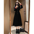 Load image into Gallery viewer, [Dong Xiaojie Series] ★Dress★ Color scheme: Large size, cute, black, long length
