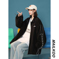 Load image into Gallery viewer, [Fujiiman Series] ★Jacket★ Outerwear 3color switching gray black white unisex easy to match
