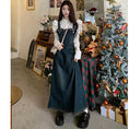 Load image into Gallery viewer, [KEKE series]★Hanging dress★Denim dress Spring clothes Ladies fashion Slimming SML
