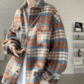 Load image into Gallery viewer, [PPG Series] ★Outer★ 2color Jacket Shirt Outer Unisex Men's Plaid Pattern Rasha
