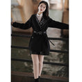 Load image into Gallery viewer, [Dust smoke cloud dream---Bamboo series] ★China style coat★ Lasha embroidery Chinese clothes, everyday wear, cute, easy to match, black, black
