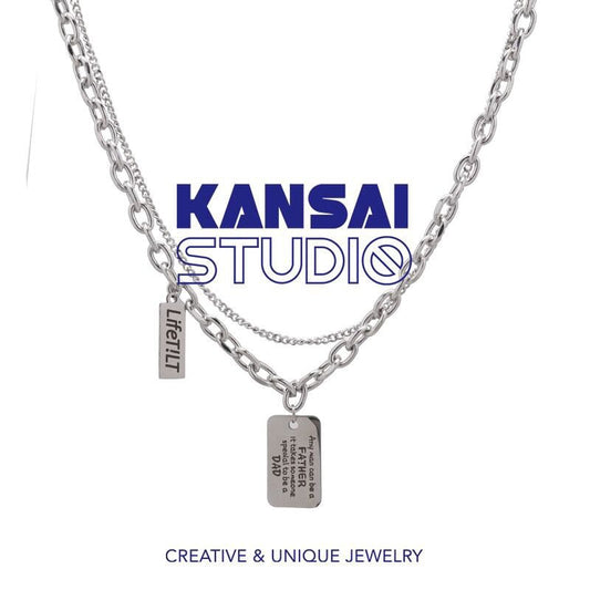 [KANSAI Series] ★Necklace★ Collar Accessories Unisex Men Women Fashion Easy to Match