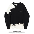 Load image into Gallery viewer, [ANAMONE STUDIO Series]★Sweater★ 2color Tops Unisex Men's Switching Black Green
