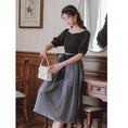 Load image into Gallery viewer, [Shokensho Series] ★Long length dress★ Switching date OL office temperament improvement elegant S M L XL
