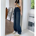 Load image into Gallery viewer, [SANMUZI Series] ★Denim Pants★ Bottoms Trousers Ladies Fashion Spring Summer Blue Blue
