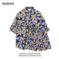 Load image into Gallery viewer, [NAMAD Series]★Setup★ 2-piece set Hawaii Aloha shirt Shirt + shorts Unisex Men's Floral pattern
