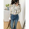 Load image into Gallery viewer, [LIANGLIANG Series]★Shirt★ Long sleeve shirt, floral pattern shirt, women's, stylish, cute, improves your temperament
