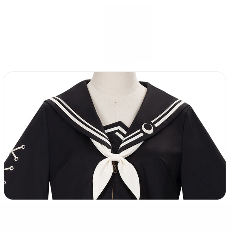 [Hanayu Poetry Series] ★China style setup★ Tops + skirt sailor suit JK style 2 piece set cute