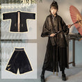 Load image into Gallery viewer, [Ancient monster house---Sankai-Ryoryu series]★China-style setup Single item order★ Outerwear or pants Culotte skirt Original
