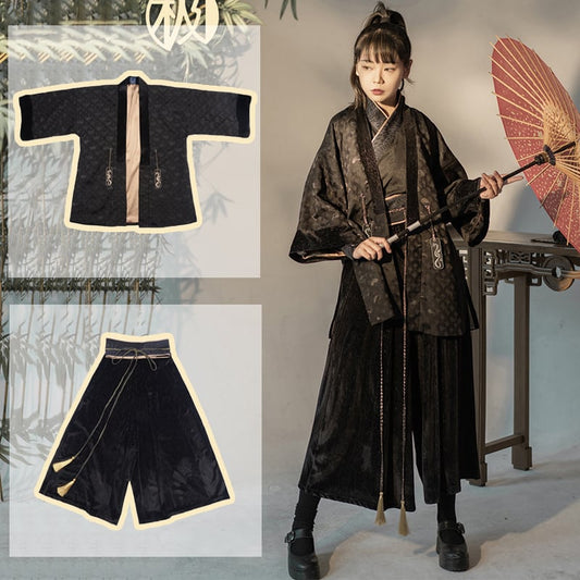 [Ancient monster house---Sankai-Ryoryu series]★China-style setup Single item order★ Outerwear or pants Culotte skirt Original