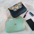 Load image into Gallery viewer, [Shimizu Kei Series]★China style bag★ 4color chain shoulder blue green cute embroidery original easy to match
