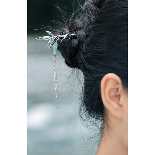 [Ko Qinglong Shu Series] ★China style hair ornament 1 piece★ Ladies accessories Improve your temperament